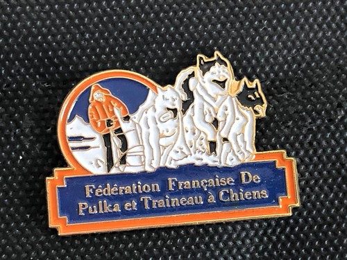 Pins pin enamel mushing husky - pin,